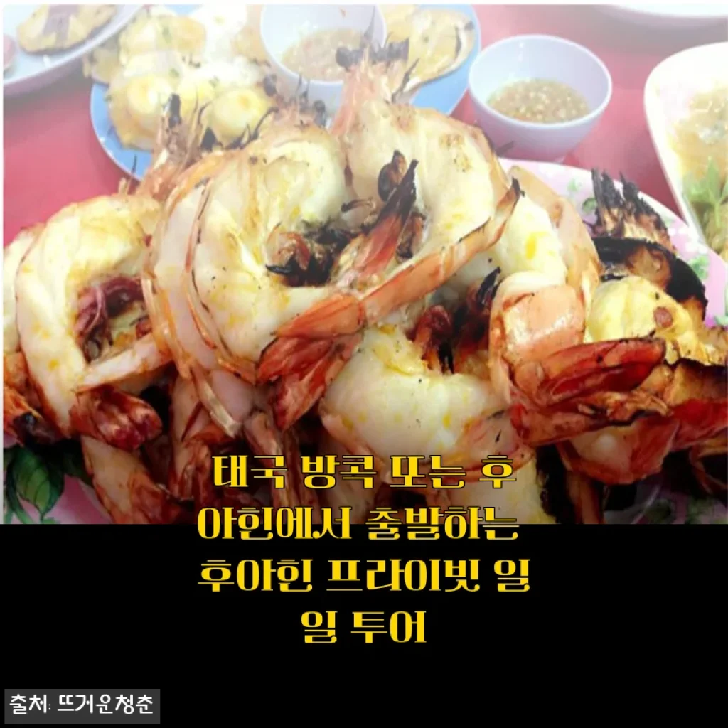 후아힌 프라이빗 일일 투어 사용후기 및 상세소개