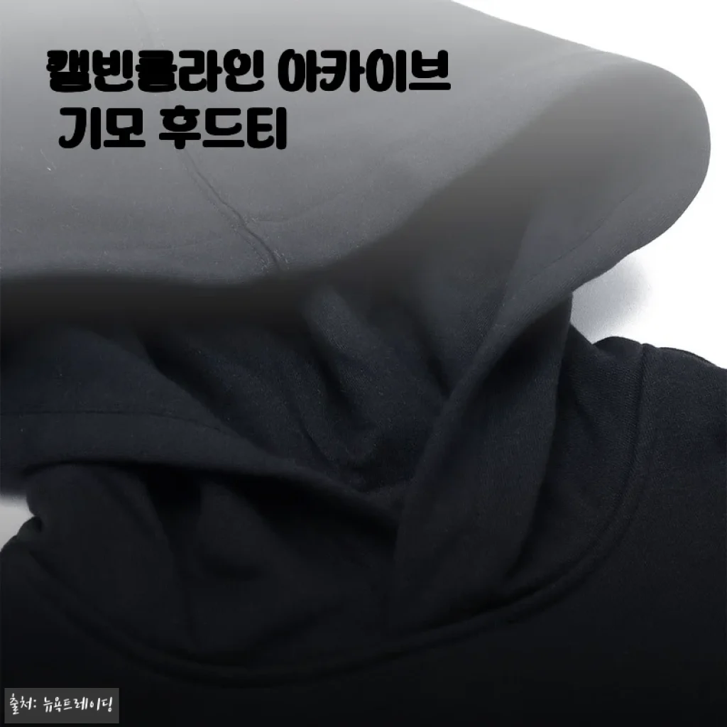 캘빈클라인 아카이브 기모 후드티 사용후기: 따뜻함과 스타일을 동시에