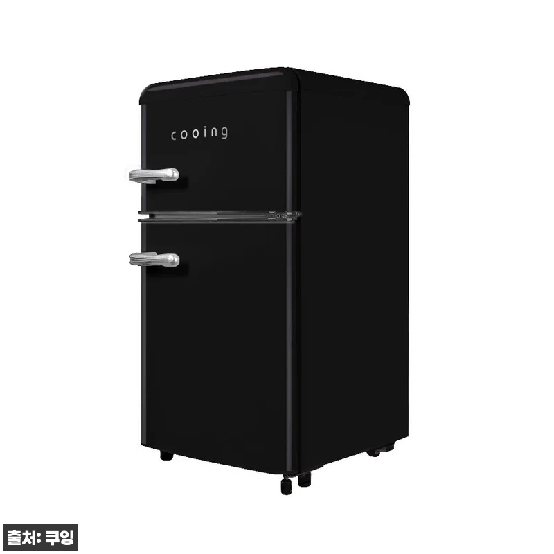 쿠잉 레트로 미니냉장고 REF-D85 관련 이미지 1