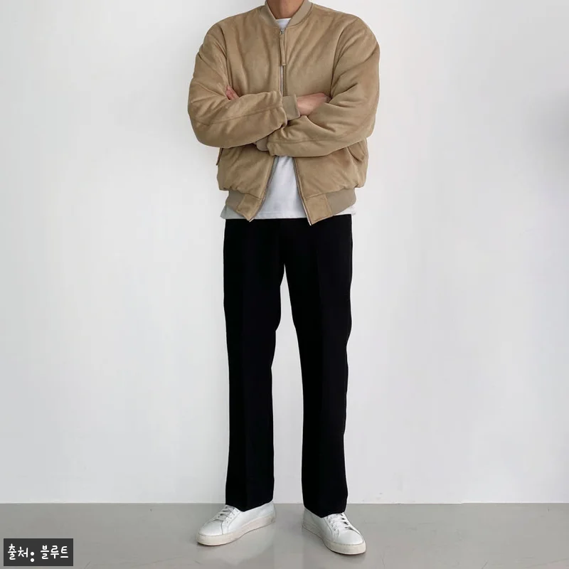 스웨이드패딩 스웨이드블루종, 봄에 딱 관련 이미지 2
