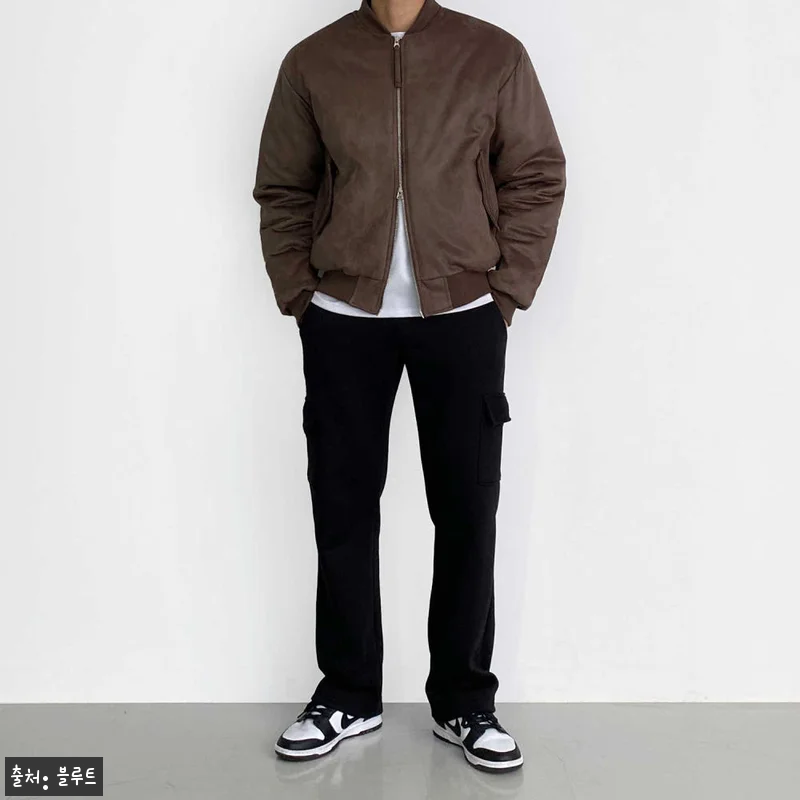 스웨이드패딩 스웨이드블루종, 봄에 딱 관련 이미지 7