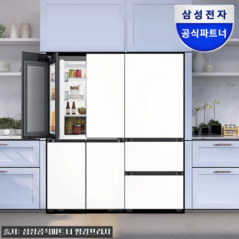 삼성 냉장고 김치냉장고 키친핏 세트 관련 이미지 1