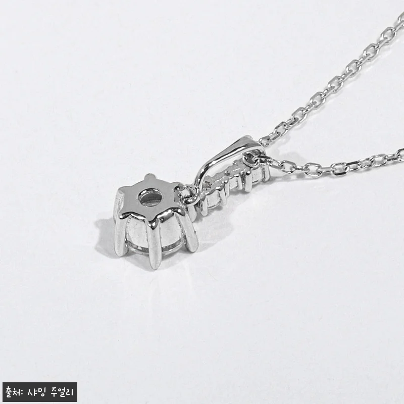 5부 다이아 목걸이 천연 GIA F 관련 이미지 1