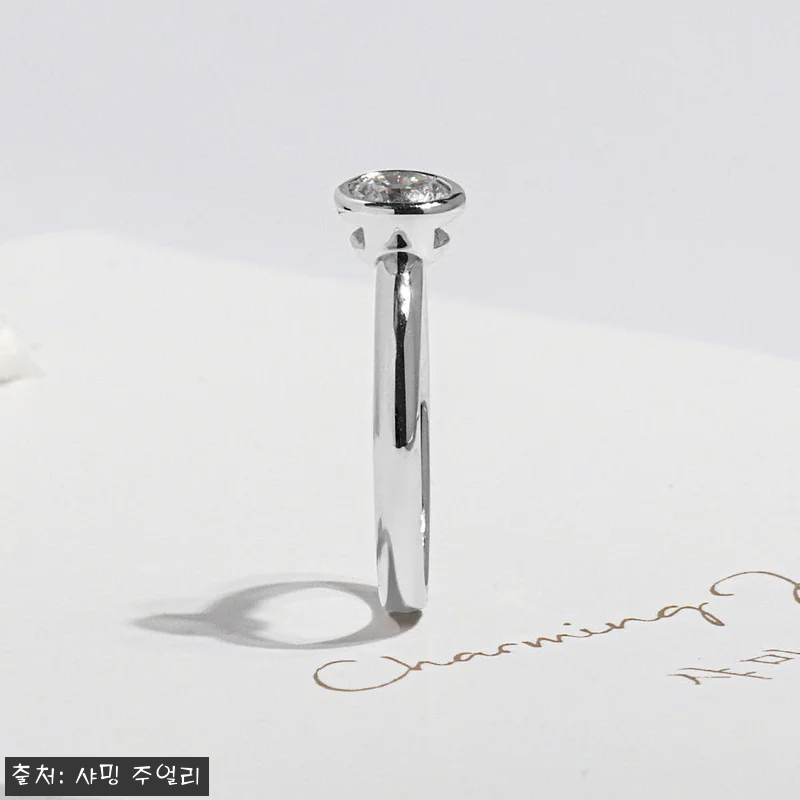 5부 천연 다이아 반지 샤밍 주얼리 관련 이미지 3