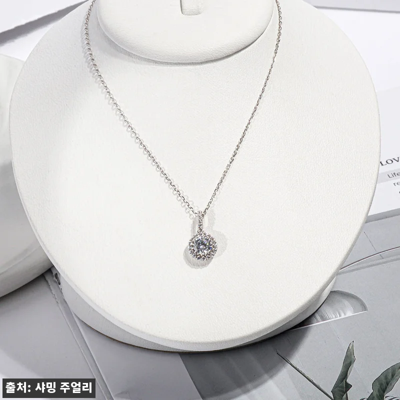 5부 다이아 목걸이 천연 GIA F 관련 이미지 3