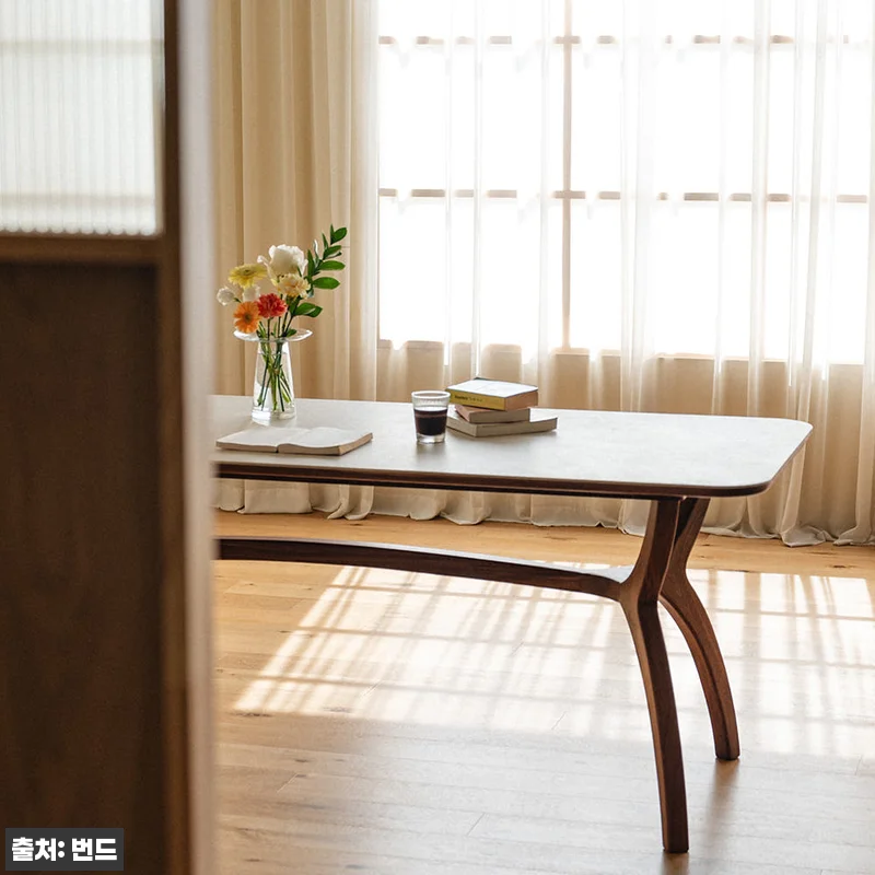 번드 카린 포세린 세라믹 타원 원목 관련 이미지 4