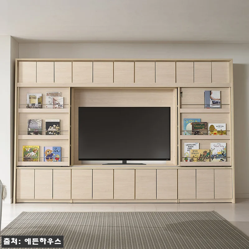 에든 거실서재화 서재장 TV 전면책장 관련 이미지 5