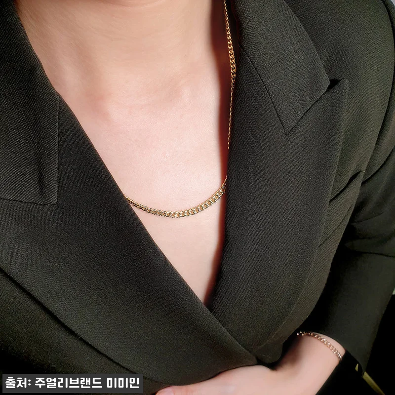 14케이 18k 여자 남자 명품 체인 관련 이미지 6
