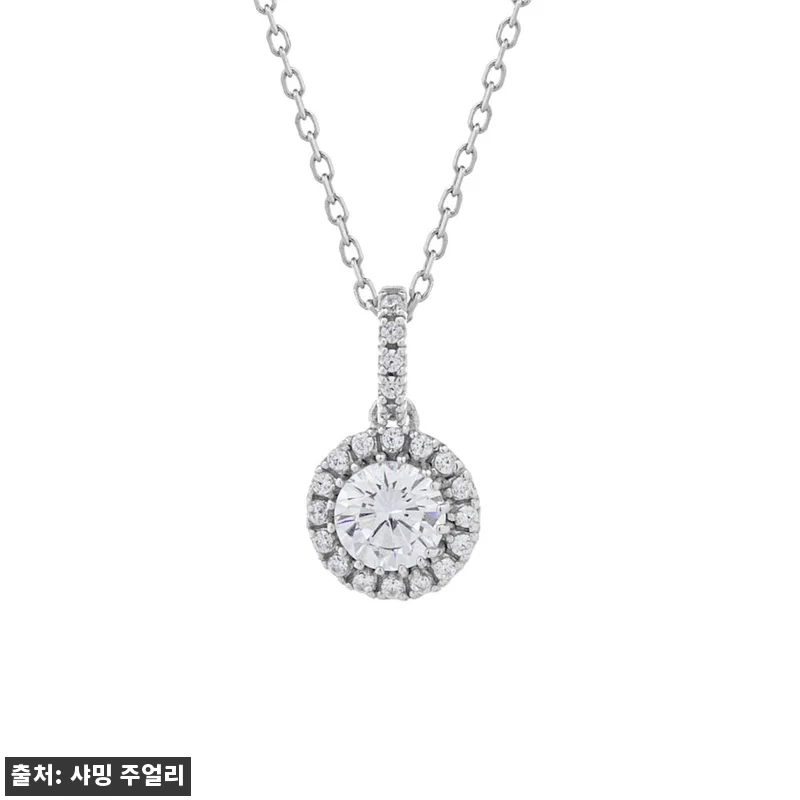 5부 다이아 목걸이 천연 GIA F 관련 이미지 6