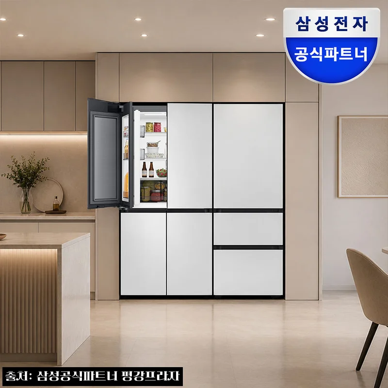 삼성 냉장고 김치냉장고 키친핏 세트 RM70F63M2A RQ33DB74C1AP, 29% 할인에 구매 전 체크한 구성