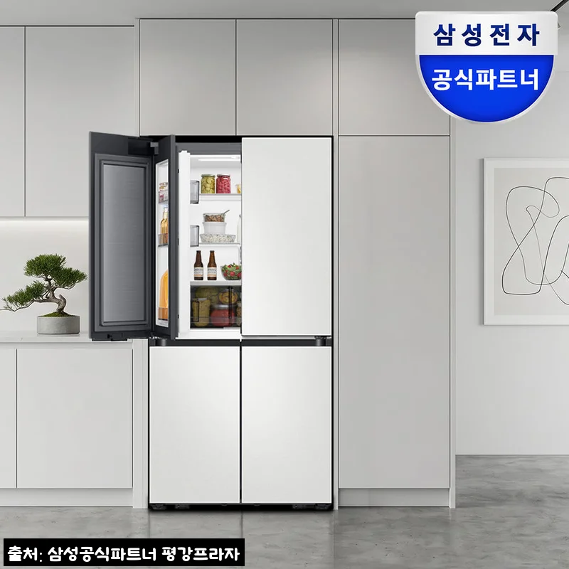삼성 비스포크 AI 냉장고 키친핏 Max 636L RM70F63M2A, 푸드쇼케이스까지 챙긴 실구매 만족 후기
