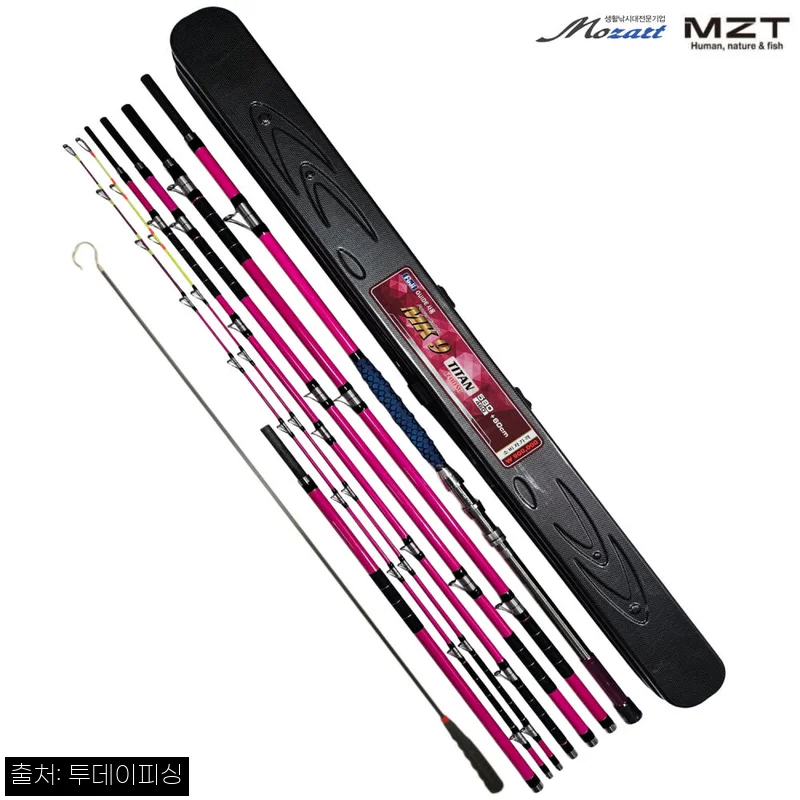 25년 MZT 모짜르트 티탄 MK9 갈치황제 줌 460 580 연질 핑크, 갈치 선상낚시대 구매 전 꼭 볼 체크 후기