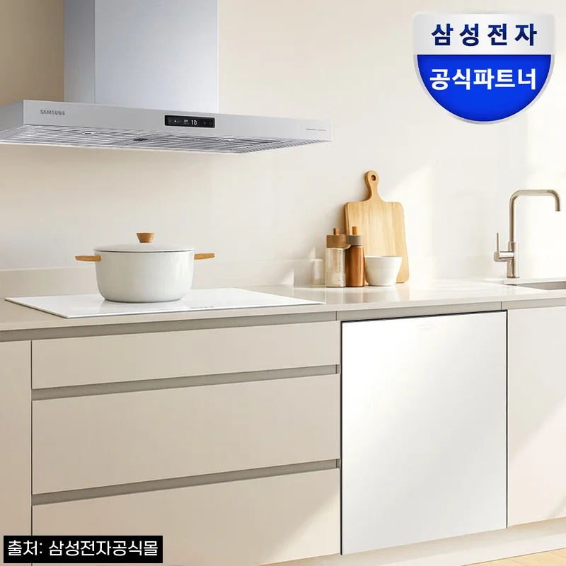 삼성전자 비스포크 후드 Air NK90B8770AG 글램 그레이, 조용함과 디자인을 함께 챙긴 주방 이슈템
