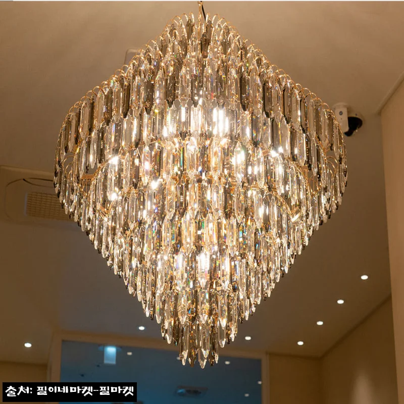 KC 당일출고 샹들리에조명 국산 LED 대형 골드, 20% 할인 가격 확인한 구매 전 체크 후기