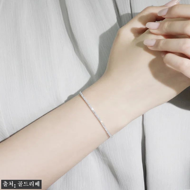 골드리베 1.8mm 랩다이아몬드 테니 관련 이미지 1