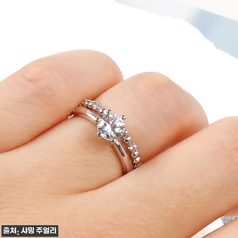 3부 5부 다이아 반지 천연 GIA 관련 이미지 2