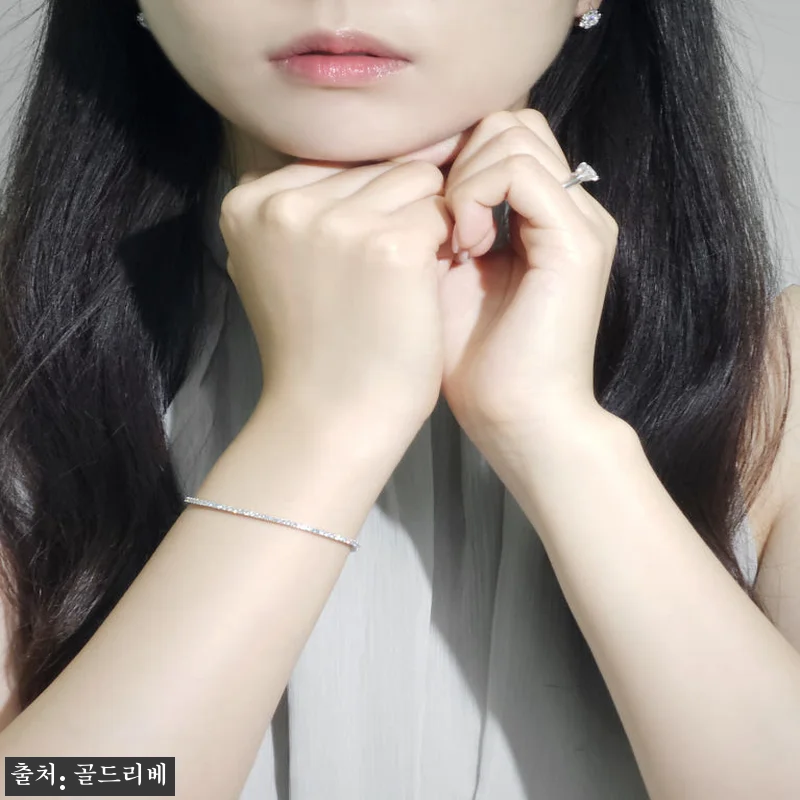 골드리베 1.8mm 랩다이아몬드 테니 관련 이미지 2
