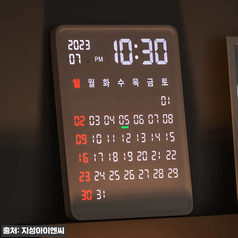 플라이토 홀릭 와이파이 LED 벽시계 관련 이미지 3