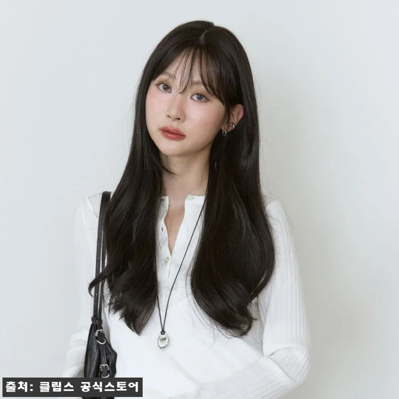 수제통가발 플로라 웨이브 루즈펌 긴머 관련 이미지 3