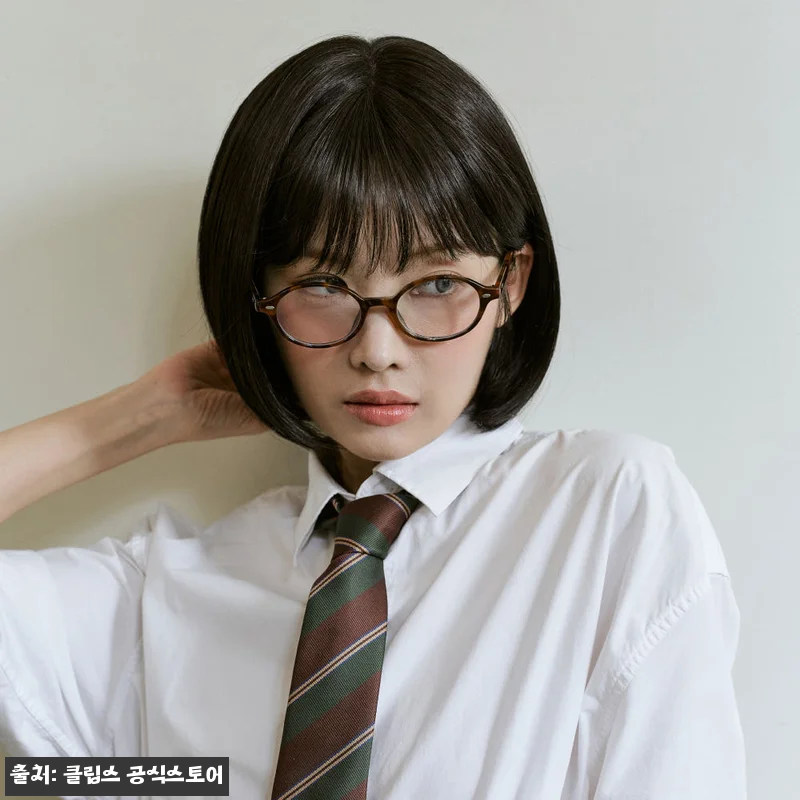 수제통가발 숏단발 보브 C컬펌 여자가 관련 이미지 4