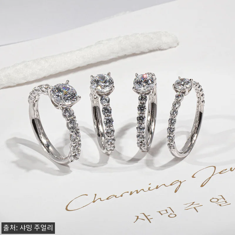 샤밍 주얼리 3부 5부 천연 다이아 관련 이미지 4