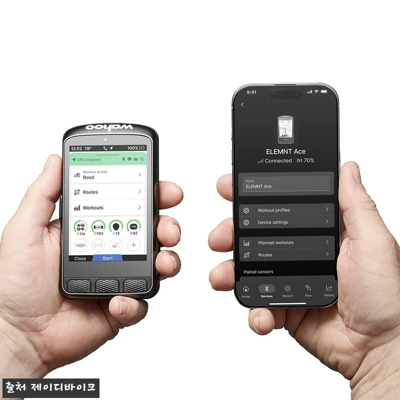 와후 엘리먼트 에이스 자전거 GPS 관련 이미지 7
