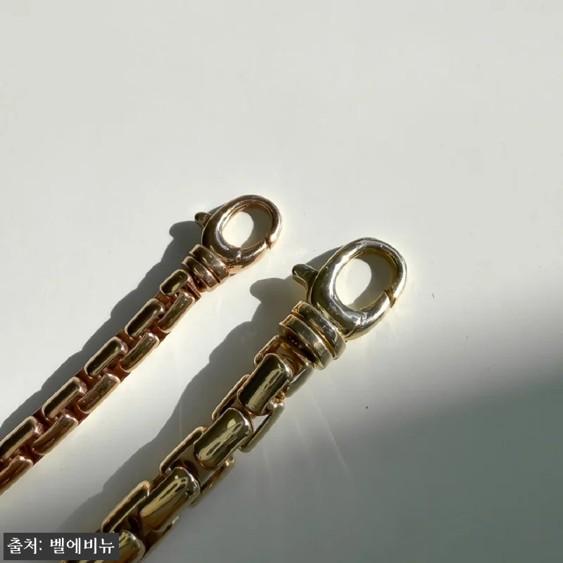 벨에비뉴 14K 18K 대나무 체인 관련 이미지 9