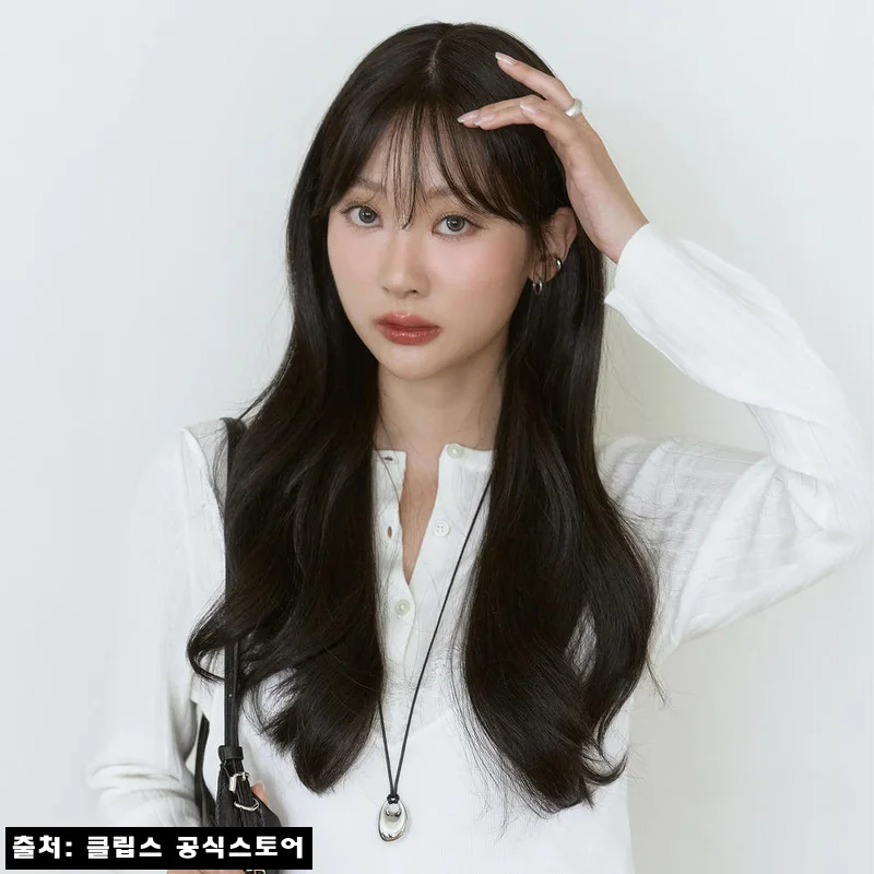 수제통가발 플로라 웨이브 루즈펌 긴머리 여자가발, 긴 웨이브 스타일이 필요할 때 눈여겨볼 이슈템