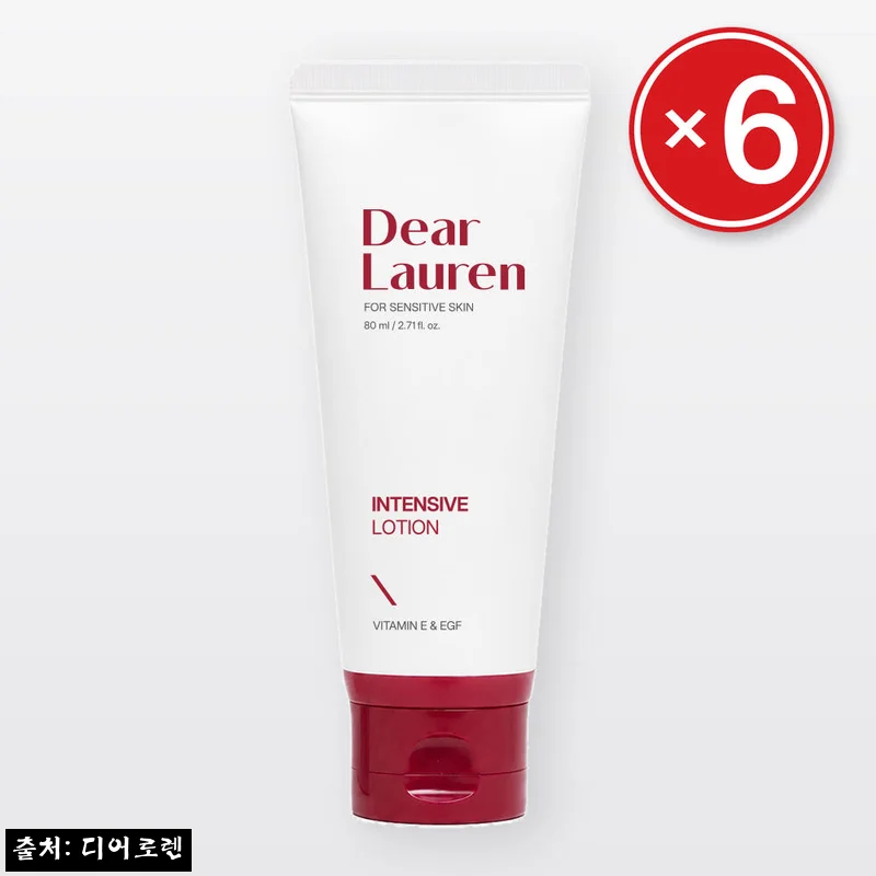 디어로렌 인텐시브 로션 80ml 6개, 매일 바르기 좋은 저자극 보습 로션인지 꼼꼼히 확인한 후기형 정리