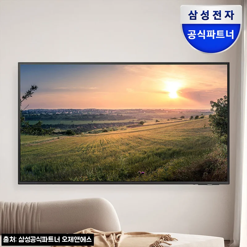삼성 4K UHD 스마트 비즈니스 TV LH50BEHHLGFXKR 50인치, 17% 할인에 무료배송으로 살펴본 실속 벽걸이 TV